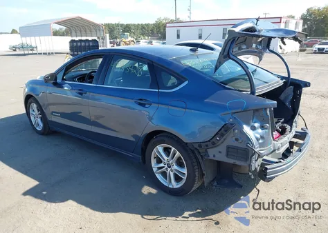 2018 Ford Fusion Hybrid Se z USA, uszkodzony, nr VIN 3FA6P0LU1JR238614